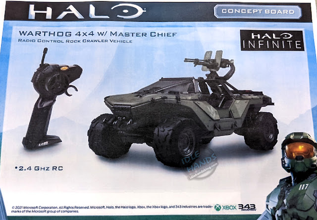 Toy Fair 2022 JAKKS Halo Toy Concept Boards